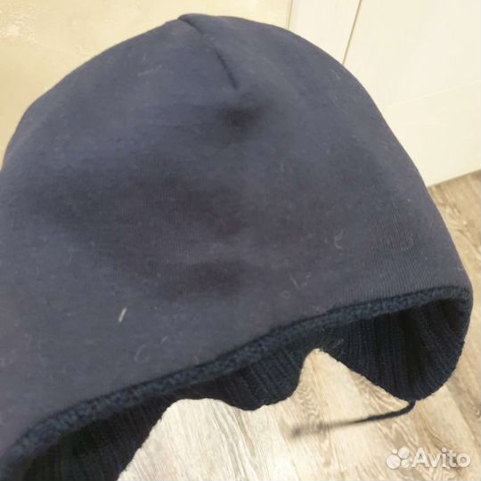 Шапка зимняя с помпоном из натурал.меха,новая