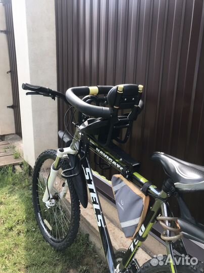 Детское велокресло переднее