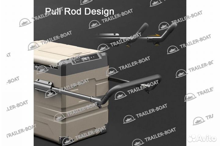 Автохолодильник Alpicool TAW45, 45 л, -20C, компрессор, 12/24/220 В, 53238