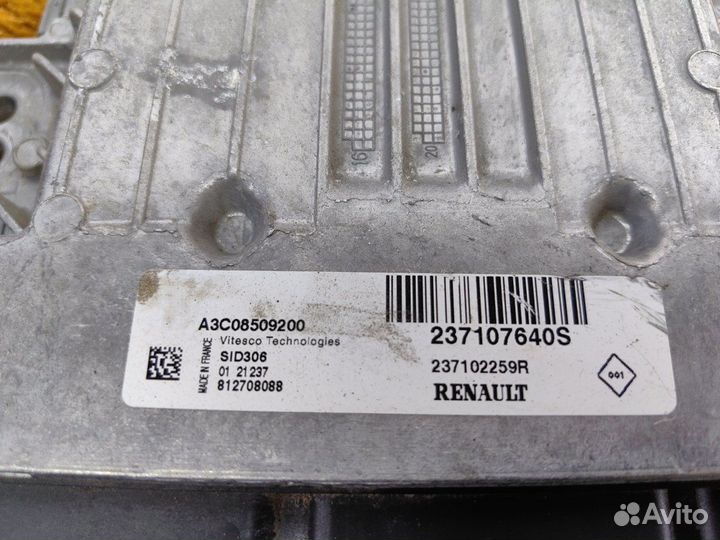 Блок управления двигателем Renault Duster K9KR858