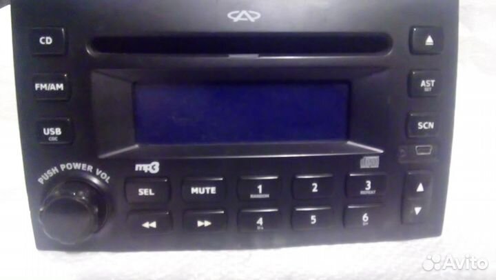 Штатная сд магнитола Чери Тиго.T11-7901011AB