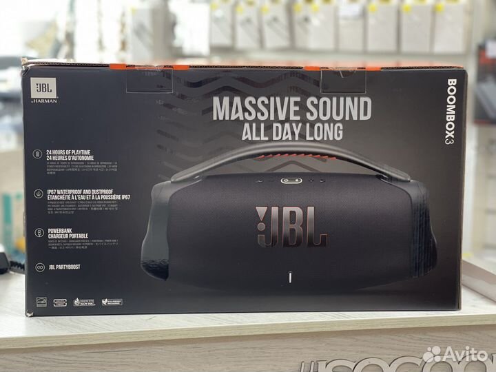 Колонка JBL boombox 3 /новая / гарантия