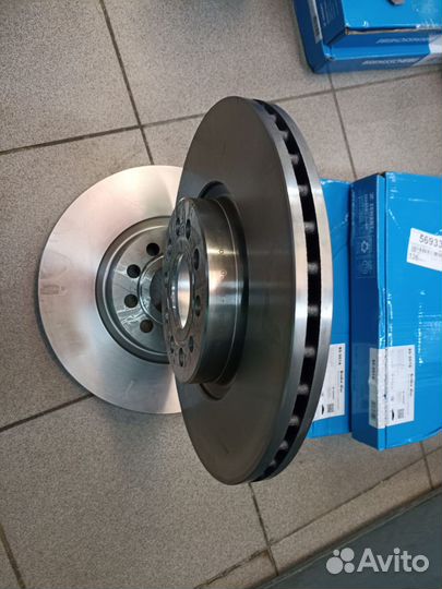 Диск тормозной передний Skoda Kodiaq, Octavia A7