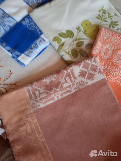 Скатерть лен СССР новая