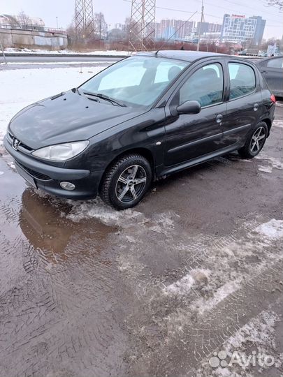 Peugeot 206 1.6 МТ, 2005, 199 335 км