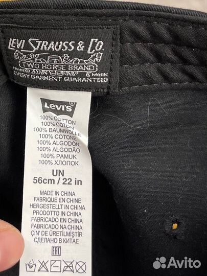 Кепка бейсболка levis Оригинал