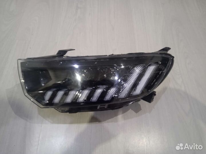 Тюнинг фары в стиле Audi для Лада Гранта fl