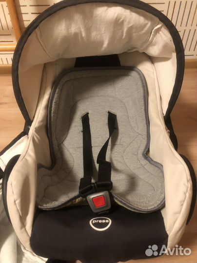 Автолюлька zippy с адаптерами