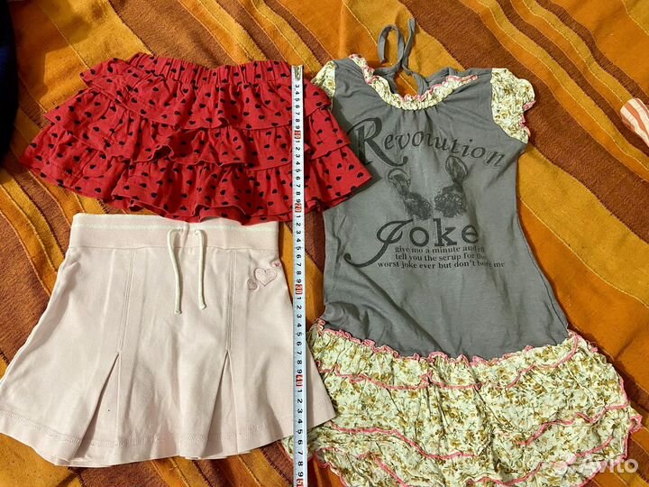 Пакет вещей на девочку 86-98