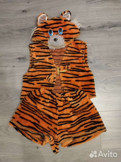 Новогодний костюм тигра для 3-5 лет