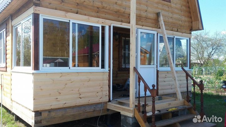 Строительство террас, веранд, пристроек, беседок