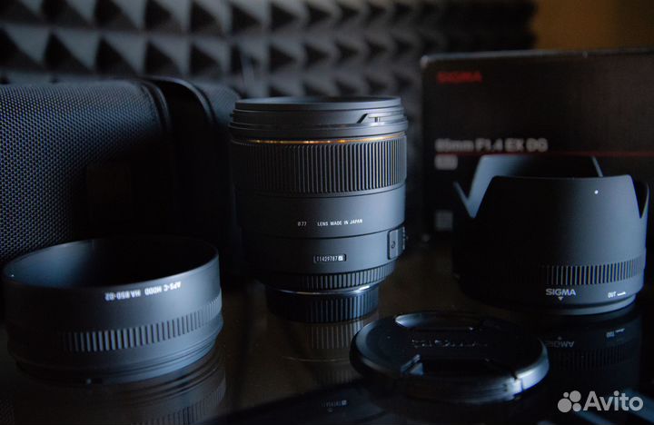 Объектив Sigma 85/1.4 EX DG HSM for Nikon