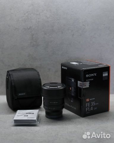 Объектив Sony FE 35mm f/1.4 GM E-mount (новый) объявление продам