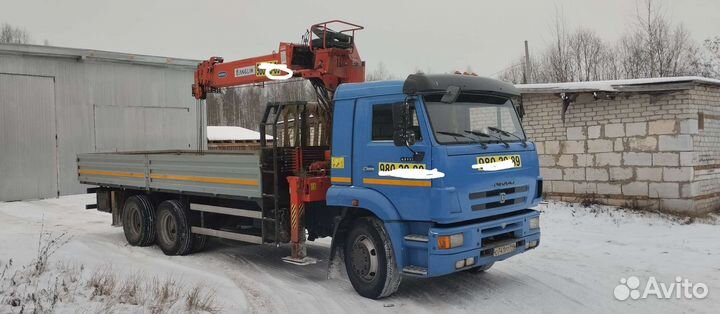 Услуги Камаз манипулятора