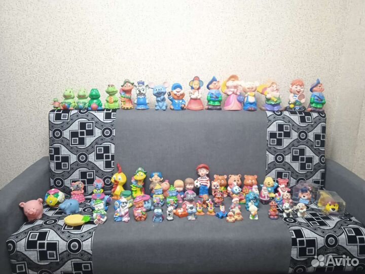 Резиновые игрушки, спи. совпластитал. Узбекистан