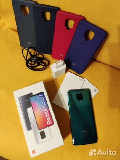 Продам смартфон Redmi note 9 pro 6/64 зеленый