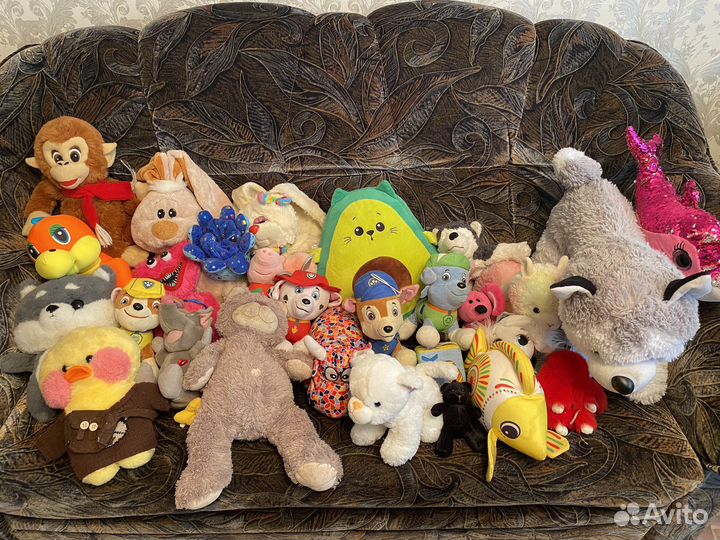 Мягкие игрушки пакетом