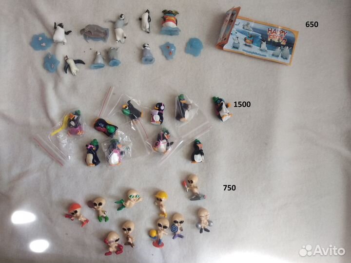 Полные серии киндеров