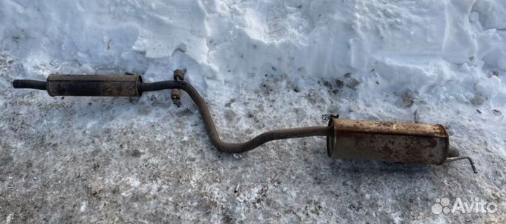 Глушитель Skoda Roomster,Fabia 1.4 BXW 2008