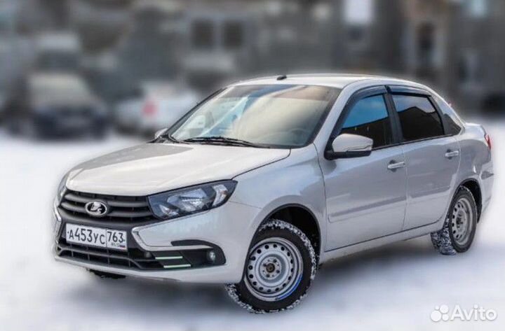 Защитные накладки на арки (абс) Лада Гранта