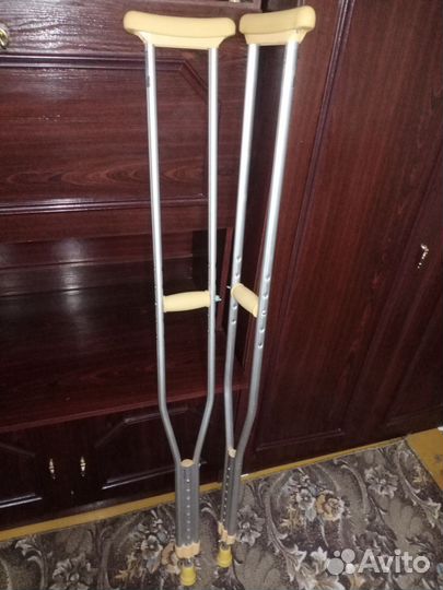 Костыли подмышечные взрослые бу