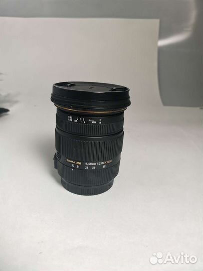 Объектив Sigma AF 17-50mm f/2.8