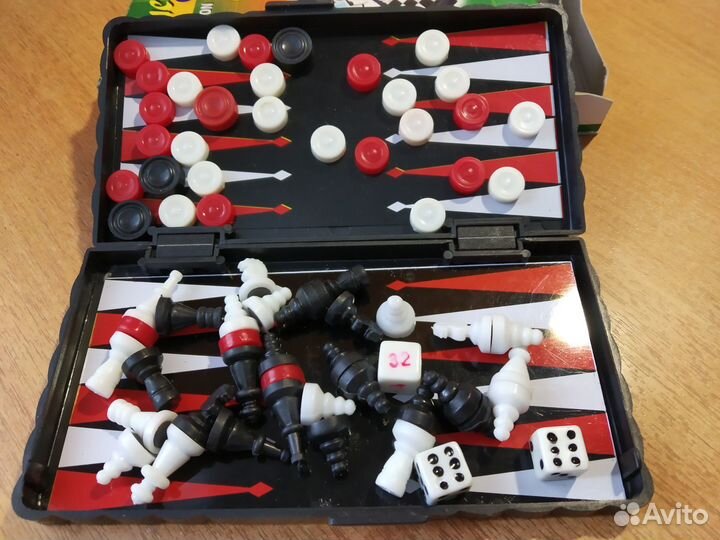 Мини шахматы 3в1