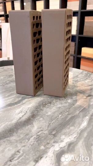 Кирпич облицовочный баварская кладка гладкий Браер