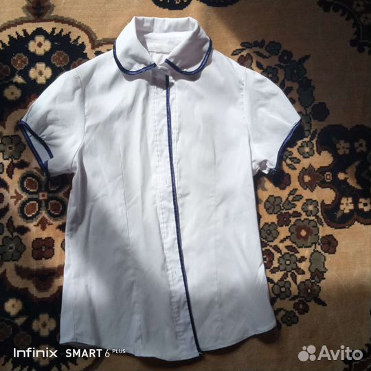 Блузки белые школьные