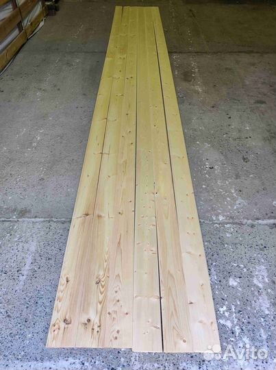 Имитация бруса сосна 16x135x6000 сорт ав