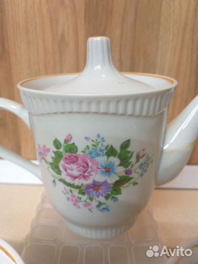 Чайник заварочный и сахарница СССР