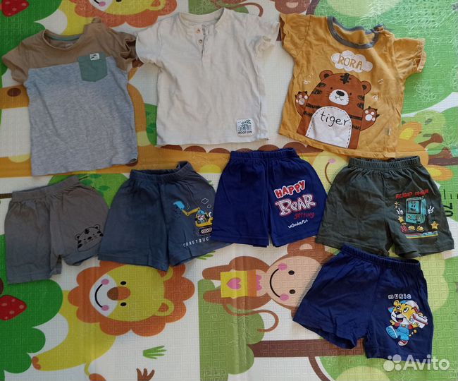 Вещи пакетом для мальчика 80 86