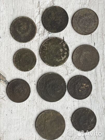 Монеты царские и СССР до 1961 года