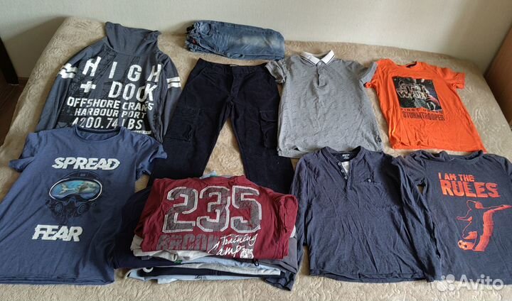 Отдам вещи для мальчика размер 152-158