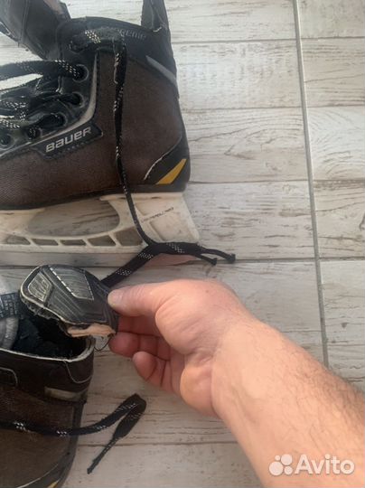 Хоккейные коньки bauer 32 размер