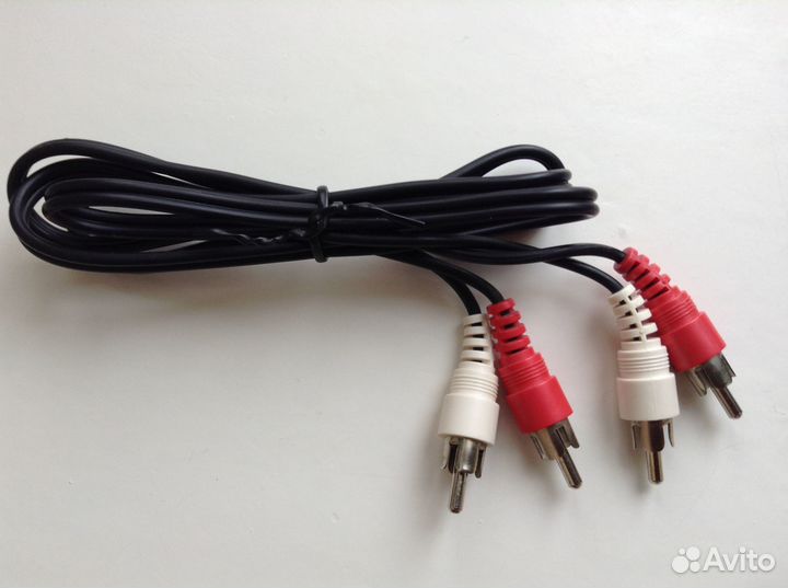 Межблочный кабель 2RCA x 2RCA, 1 м