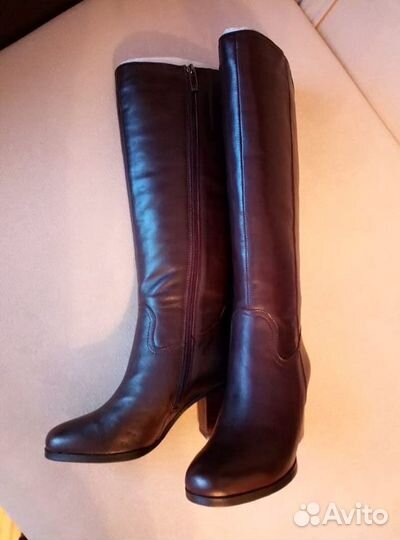 Зимние сапоги новые натуральный мех