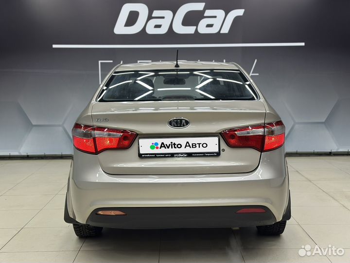 Kia Rio 1.4 МТ, 2012, 206 934 км