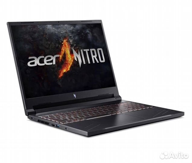 Ноутбук Acer Nitro 16, Ryzen 16/512гб RTX 4050