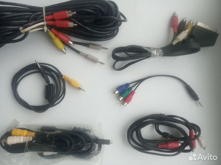 Аудио Видео Кабель RCA scart