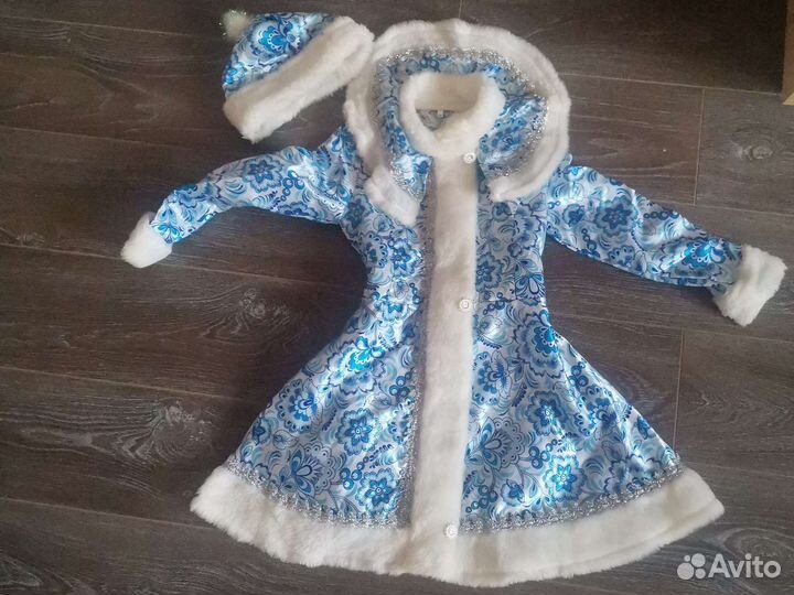 Костюм снегурочки детский