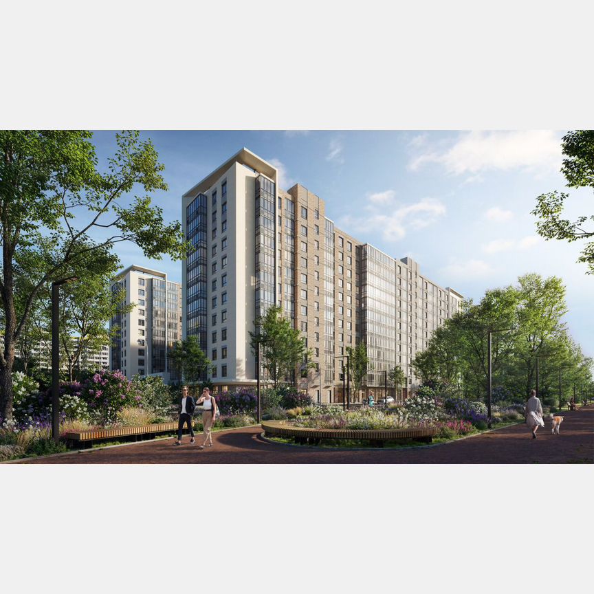 1-к. квартира, 38,7 м², 6/12 эт.