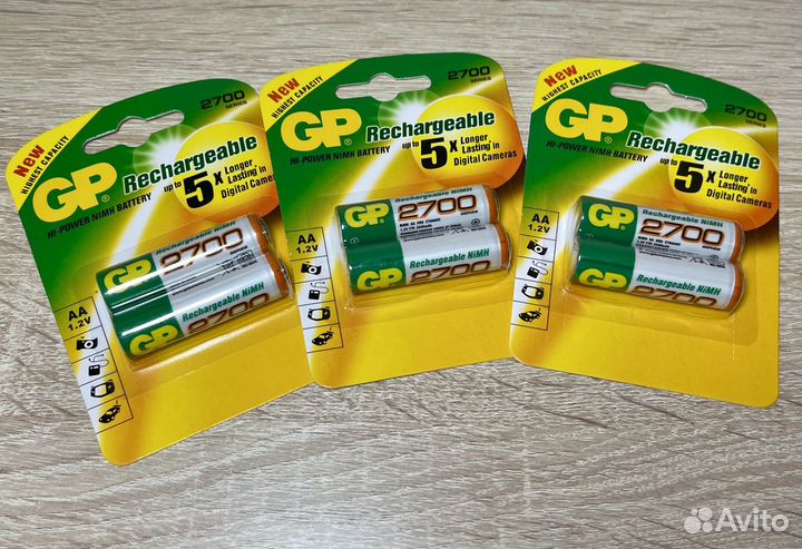 Аккумулятор GP 2700 mAh тип AA