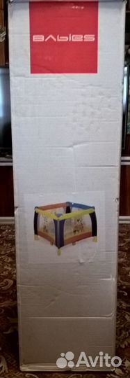 Манеж детский складной