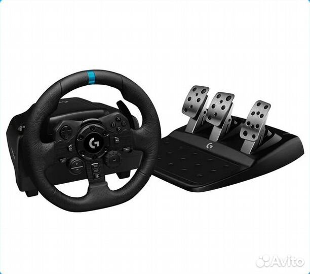 Руль Logitech G923 trueforce и педали