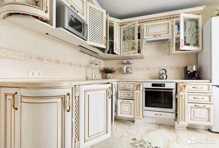 Кухонный гарнитур новый прямой