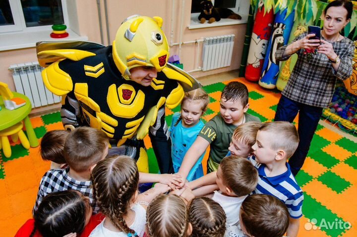 Супергеройская вечеринка с аниматорами