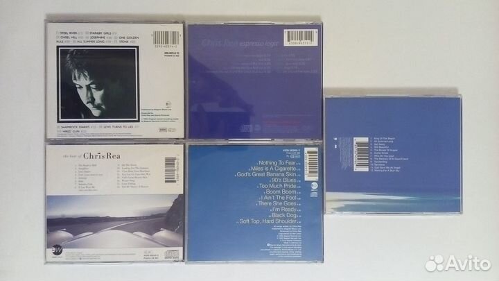 CD Chris Rea 1985/1992/1993/1994/2000 Germany EW