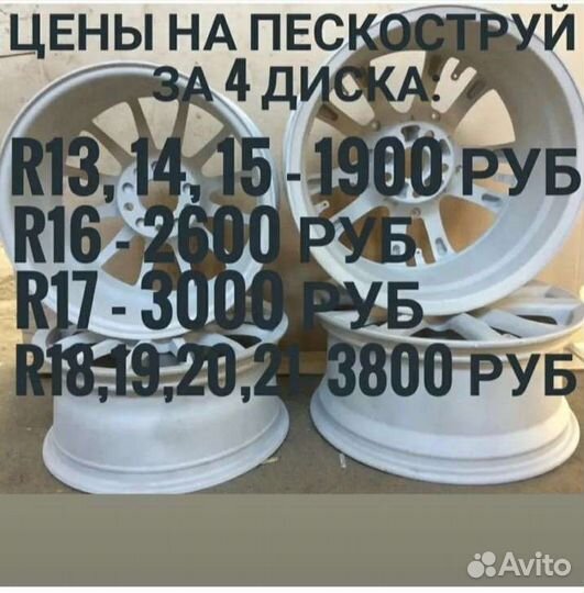 Порошковая покраска дисков