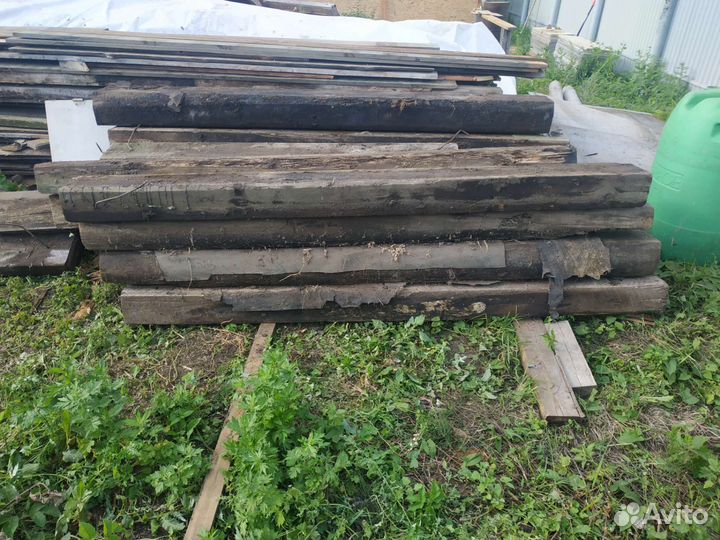 Шпалы деревянные пропитанные
